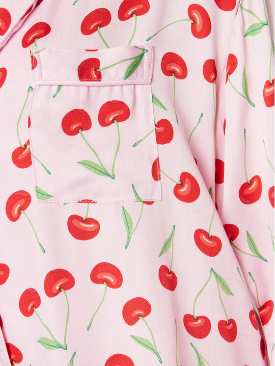 Hunkemöller Hunkemöller Cămașă pijama 205059 Roz Relaxed Fit