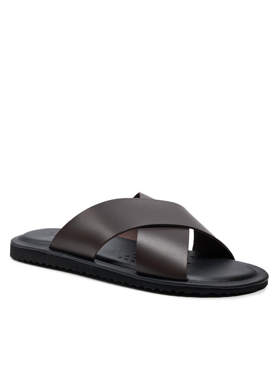 Geox Geox Nazouváky U Erice U36GUB 00043 C6009 Hnědá