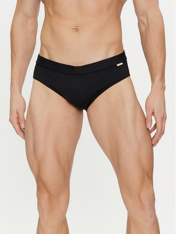 Calvin Klein Swimwear Peldbikses KM0KM00942 Melns