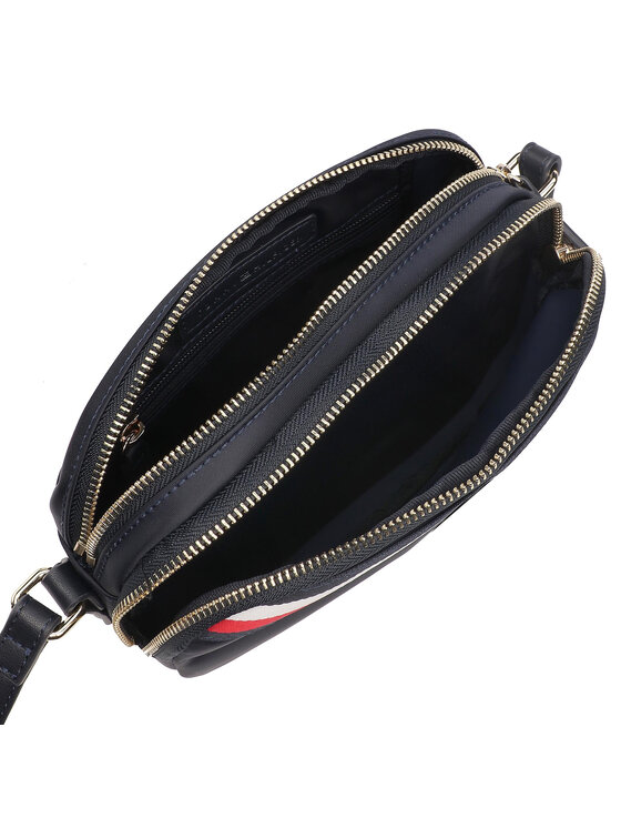 Tommy Hilfiger Handtasche Poppy Crossover Corp AW0AW08827 Dunkelblau