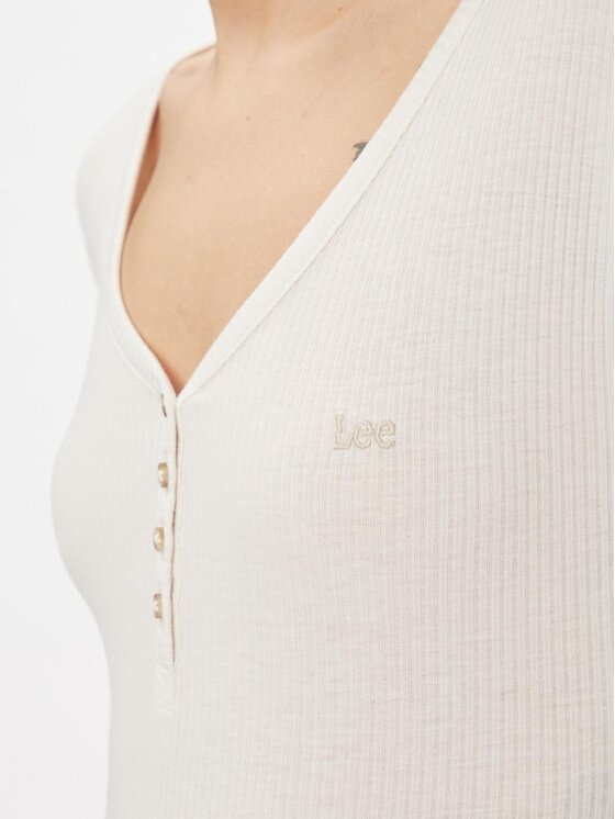 Lee Lee Blusa 112341571 Beige Slim Fit