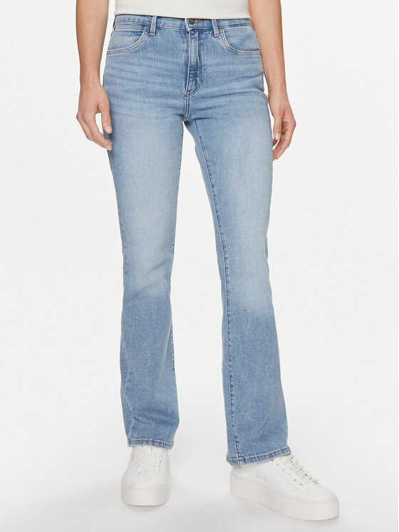 Wrangler Jeans hlače 112351019 Modra Bootcut Fit