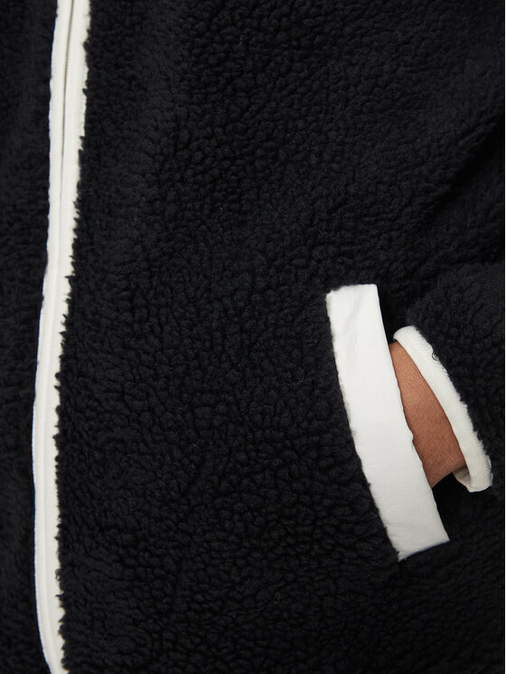 Tommy Jeans Tommy Jeans Demisezoninė striukė Teddy DM0DM19224 Juoda Regular Fit
