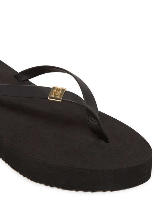 Tommy Hilfiger Tommy Hilfiger Japanke Elevated Chic Beach Sandal FW0FW08523 Crna