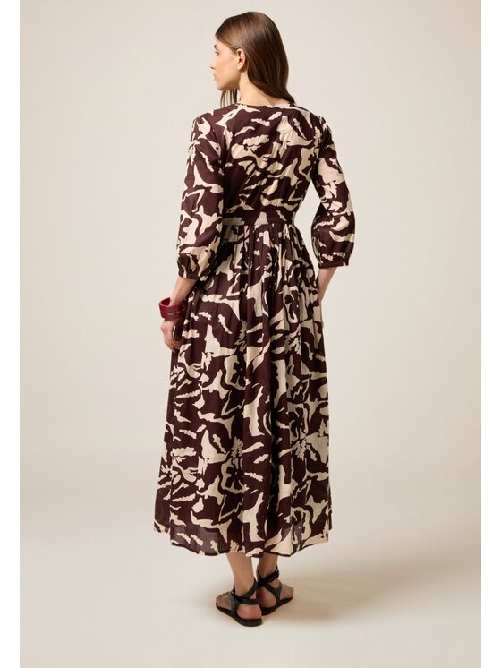 Oltre Oltre Vestito 7357R004880N0Z6 Marrone A-Line Fit