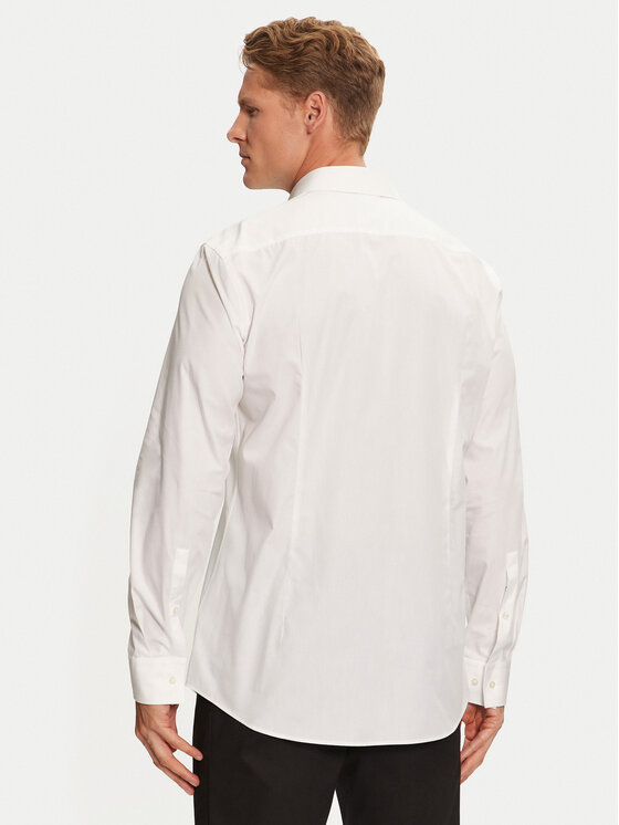 HUGO Hugo Marškiniai Koey 50524832 Balta Regular Fit