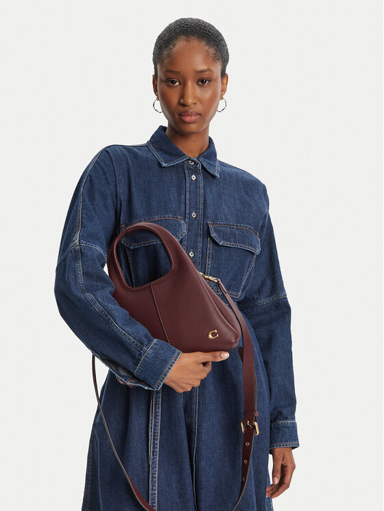 Coach Coach Handtasche CM545 Dunkelrot