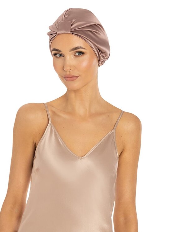 Cat&Cat Cat&Cat Jedwabny turban wiązany maxi comfort Turban do włosów