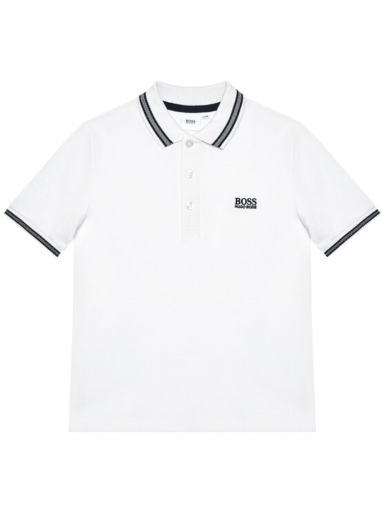 Polo J25P12 D Bianco Regular Fit