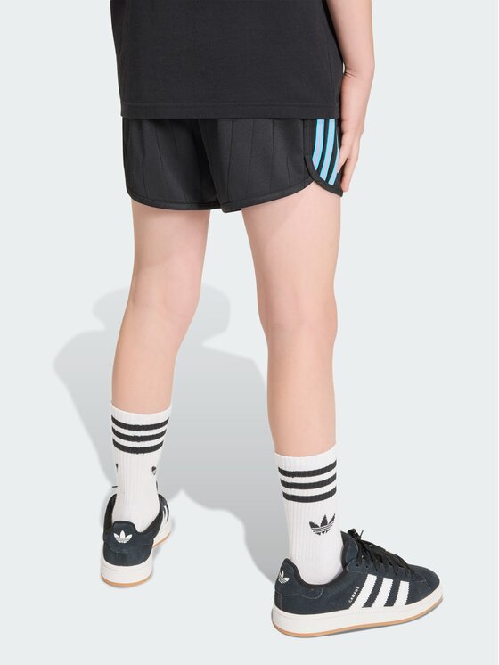 adidas adidas Szorty materiałowe 165395 Czarny Loose Fit