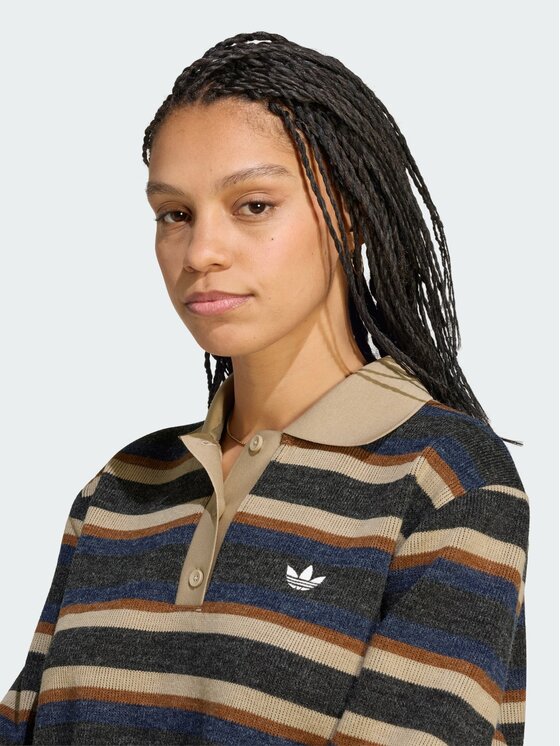 adidas adidas Bluza 171460 Czarny Loose Fit