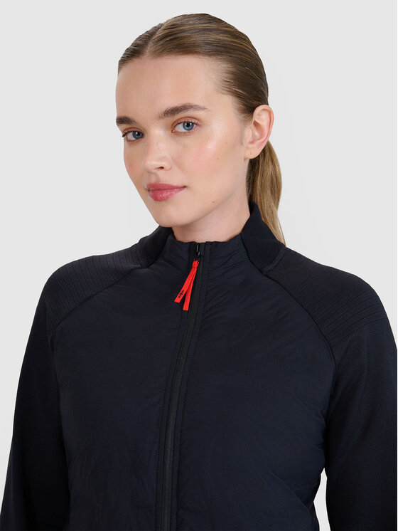 4F 4F Kurtka outdoor TREKKING Czarny Regular Fit