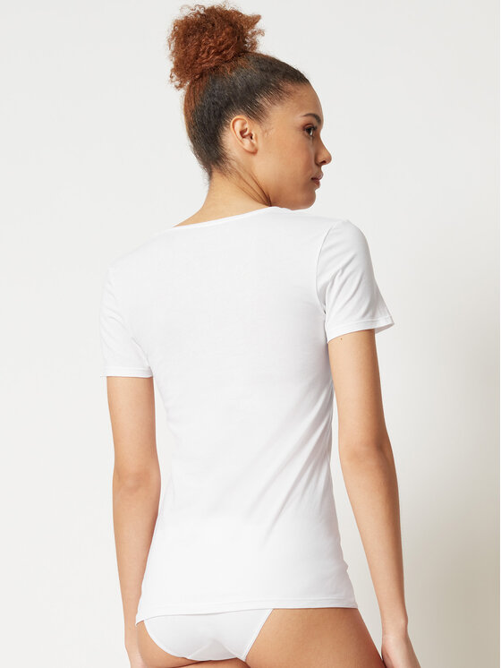Skiny Skiny T-Shirt 80785 Biały Slim Fit