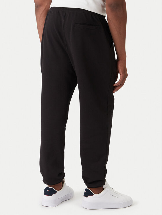 Tommy Hilfiger Tommy Hilfiger Melegítő alsó Essential MW0MW37236 Fekete Regular Fit