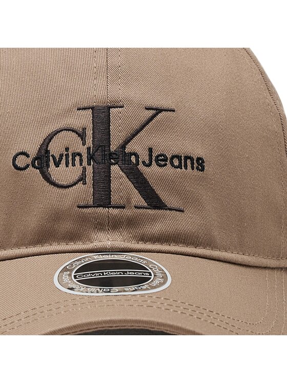 Calvin Klein Jeans Calvin Klein Jeans Czapka z daszkiem Monogram K50K510061 Brązowy