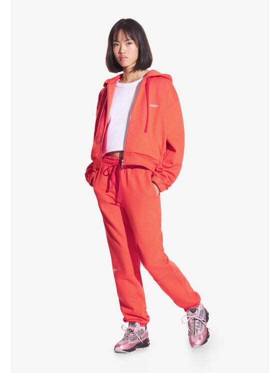 PROSTO. PROSTO. Spodnie dresowe Cut Czerwony Regular Fit