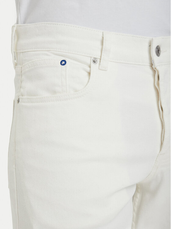 Karl Lagerfeld Jeans Karl Lagerfeld Jeans Jeansy B2M10135 Biały Tapered Fit