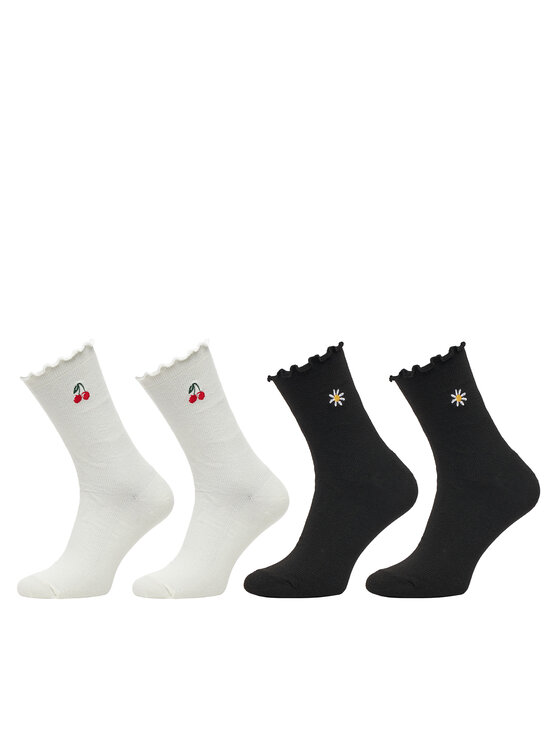 Set de 2 perechi de șosete lungi de damă Aldo Sozer 13995062 Alb