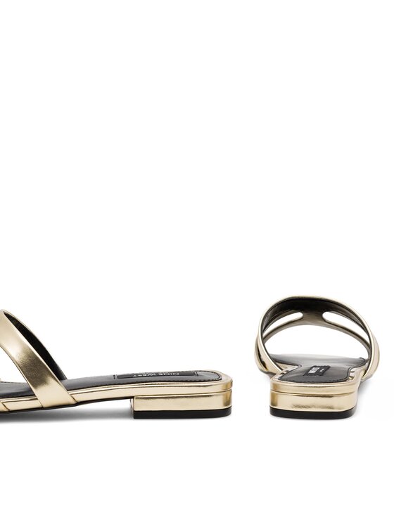 Nine West Nine West Klapki 123AL1207-1 Złoty
