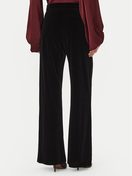 Marella Marella Pantaloni din material Lcinto 2623786022 Negru Wide Leg