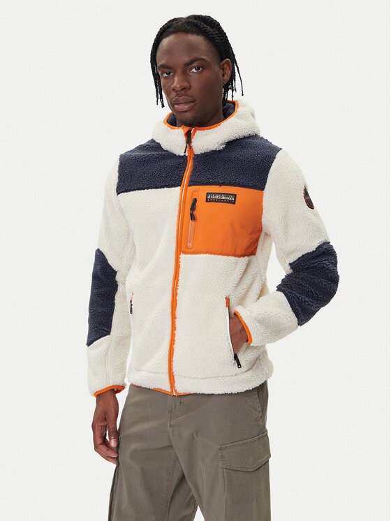Napapijri Napapijri Fleece Yupik NP0A4GNS Μπεζ Regular Fit