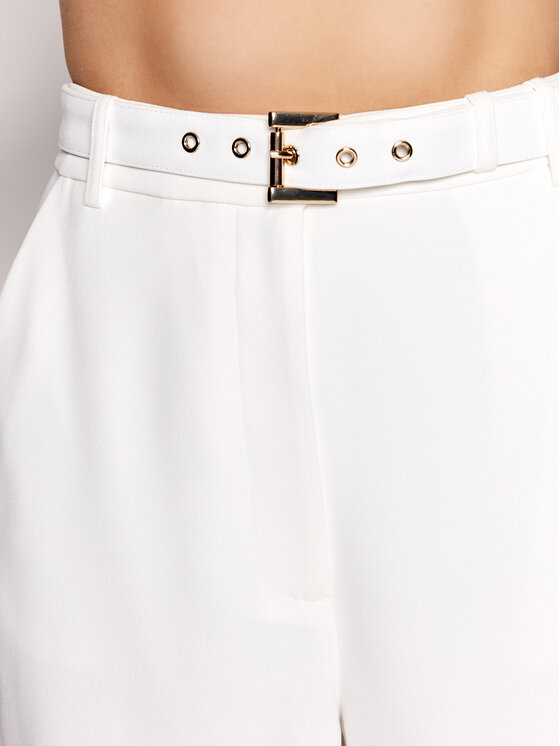 Pantaloncini di tessuto 2GGD16 8080Z Bianco