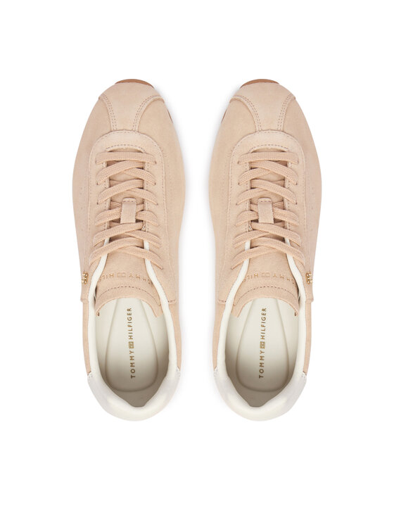 Tommy Hilfiger Tommy Hilfiger Superge Th Bella Low Runner Suede FW0FW09189 Roza