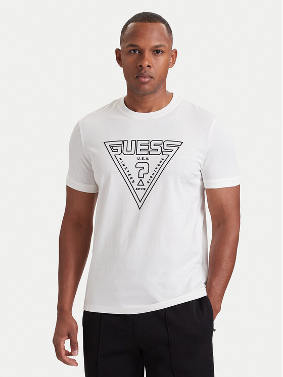 Guess T-shirt Z6YI20 K5016 Bijela Regular Fit