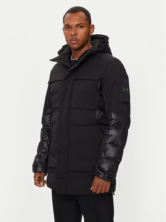 Férfi Pehelykabát BOSS, Méret: 3XL, Fekete, J_Eams 50515116