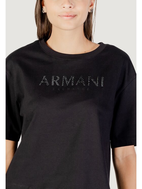 Armani Exchange Armani Exchange T-shirt XW001364 AF15085 Nero Casual Fit