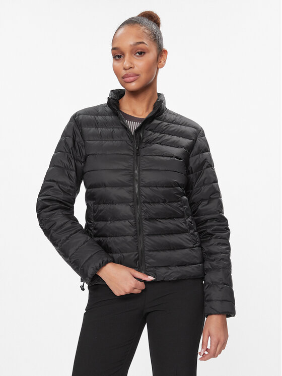 TWINSET TWINSET Prijelazna jakna 241TP2410 Crna Regular Fit