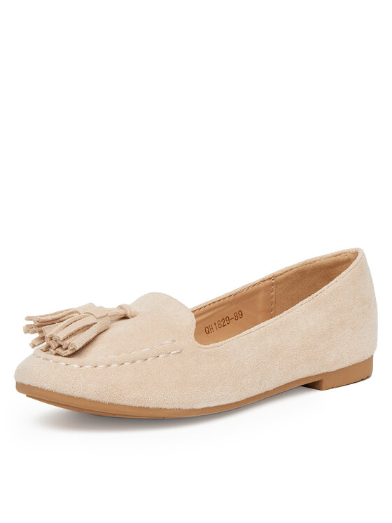 DeeZee DeeZee Loafersy QH1829-89 Beżowy