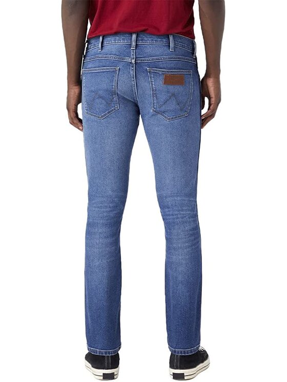 Wrangler Wrangler Jeansy LARSTON Niebieski Slim Fit
