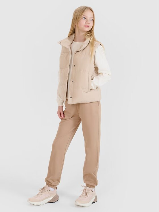 4F 4F Set di maglie a maniche lunghe 4FJWSS25TLONF377-12S Bianco Oversize