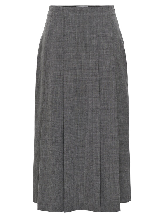 ONLY ONLY Maxi sukňa Lexie 15359282 Sivá Regular Fit