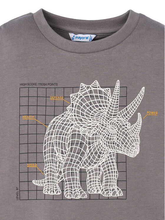 Mayoral Mayoral Блуза 4088 Сив Regular Fit