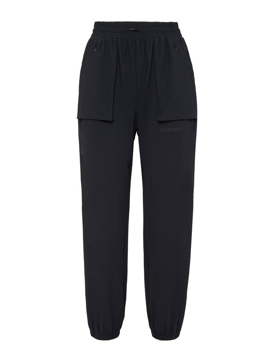 Plein Sport Plein Sport Jogger nohavice 22419 Čierna Jogger Fit