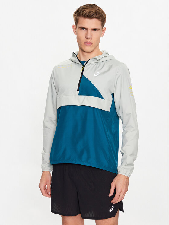 Asics Giacca anorak Fujtrail 2011C382 Verde Regular Fit, taglia : S