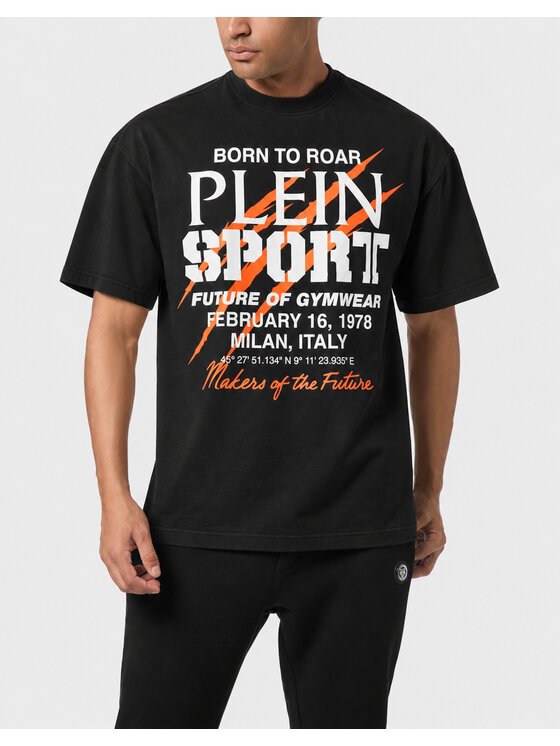 Plein Sport Plein Sport T-Shirt 32331 Černá Regular Fit