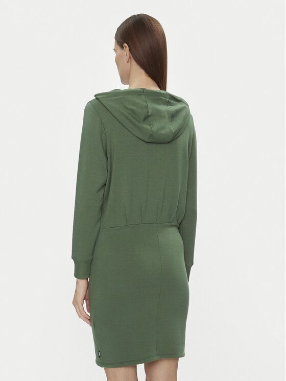 DKNY Sport DKNY Sport Rochie tricotată DP3D4832 Verde Relaxed Fit