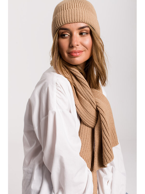 BeWear BeWear Szal bk081 Brązowy