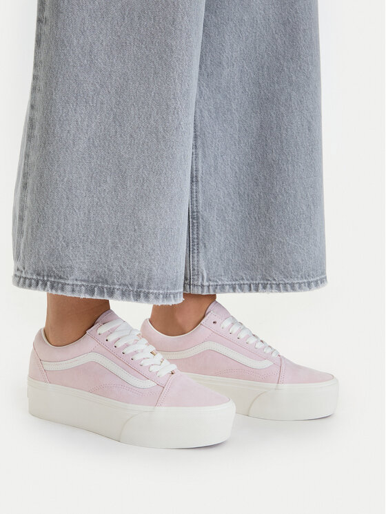Vans Гуменки Old Skool Platform VN0009PZGSF1 Светлорозов