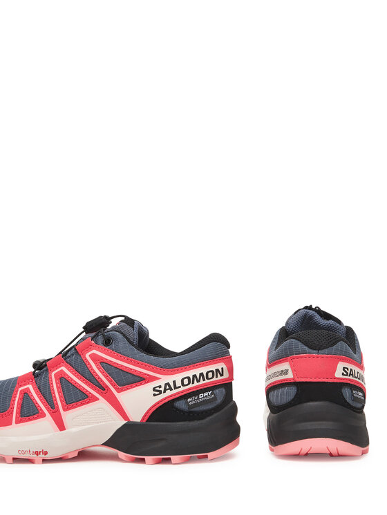 Salomon Salomon Tekaški čevlji Speedcross Waterproof L47856600 Siva