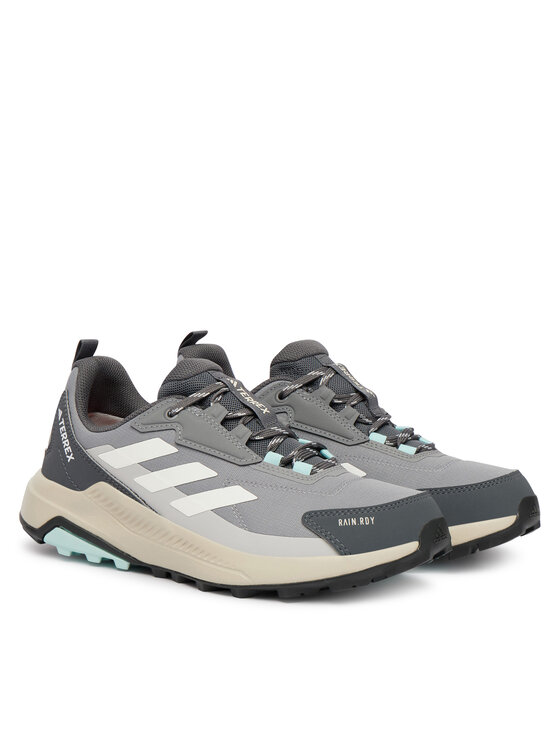 adidas adidas Трекінгові черевики Terrex Anylander Rain.Rdy Hiking Shoes JR6603 Сірий