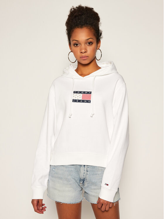 Tommy jeans best sale americana badge hoodie