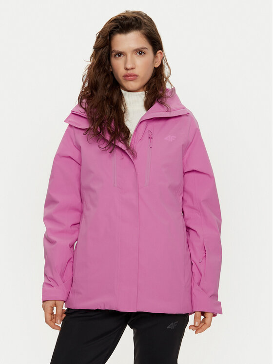 4F Giacca da sci 4FWAW24TTJAF593 Rosa Regular Fit, taglia : XL