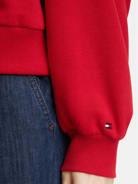 Tommy Hilfiger Tommy Hilfiger Jopa WW0WW51724 Rdeča Relaxed Fit