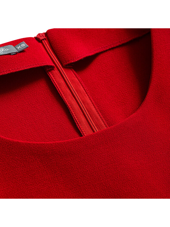 Manifiq&Co. manifiq_co_ Sukienka codzienna Malina Czerwony A-Line Fit