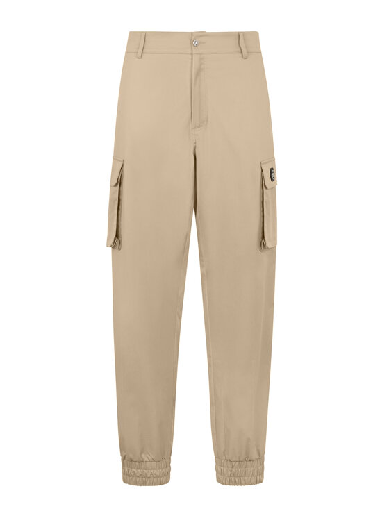 PHILIPP PLEIN PHILIPP PLEIN Spodnie cargo 29927 Beżowy Cargo Fit