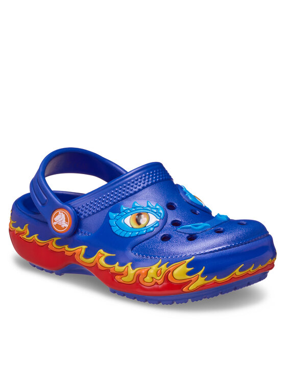 Crocs Crocs Plätud Toddler Classic IAM Dragon Lights Clog 212510 Sinine